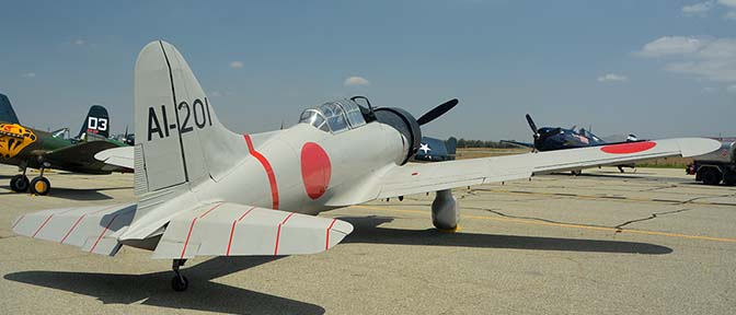 Aichi D3A Val replica NX67629, April 29, 2016